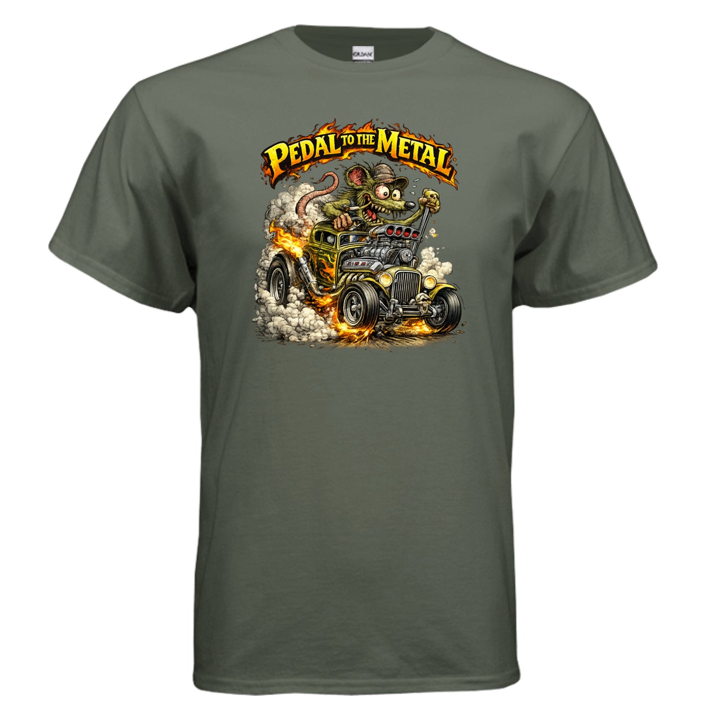 MILITARY GREEN - FRONT
