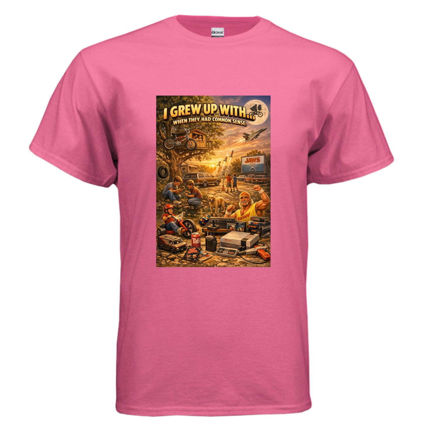 SAFETY PINK - FRONT